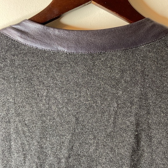 PETER NYGARD Textured Faux Leather Mixed Media Jacket - Picture 11 of 12